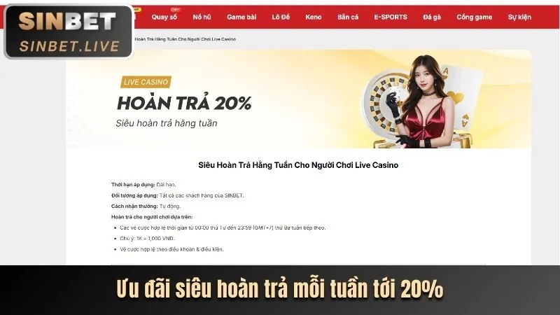 Tổng quan các loại khuyến mãi w88club